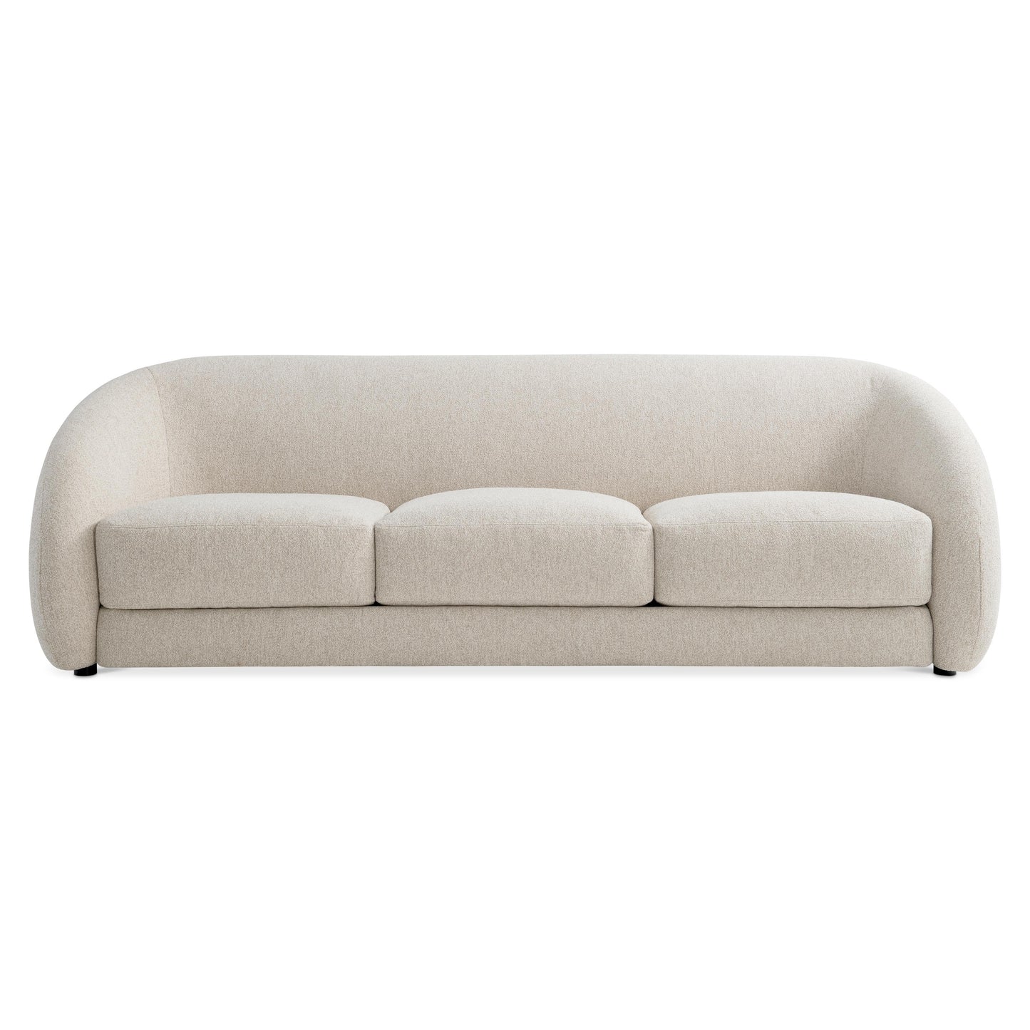 Bernhardt Living Austen Beige Tan Fabric 3-Seater Sofa