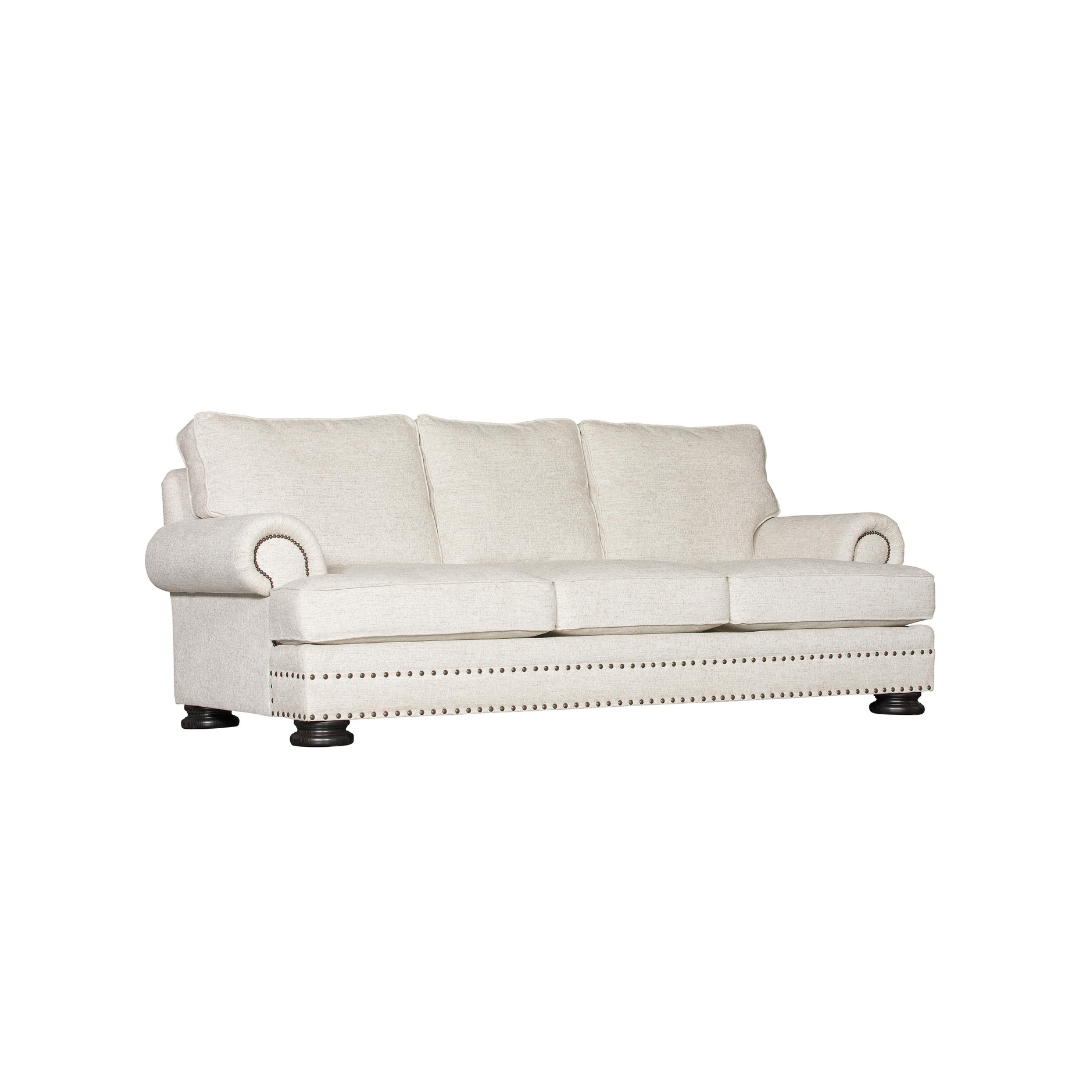 Bernhardt 3 Seater Foster Sofa With Rolled Arms