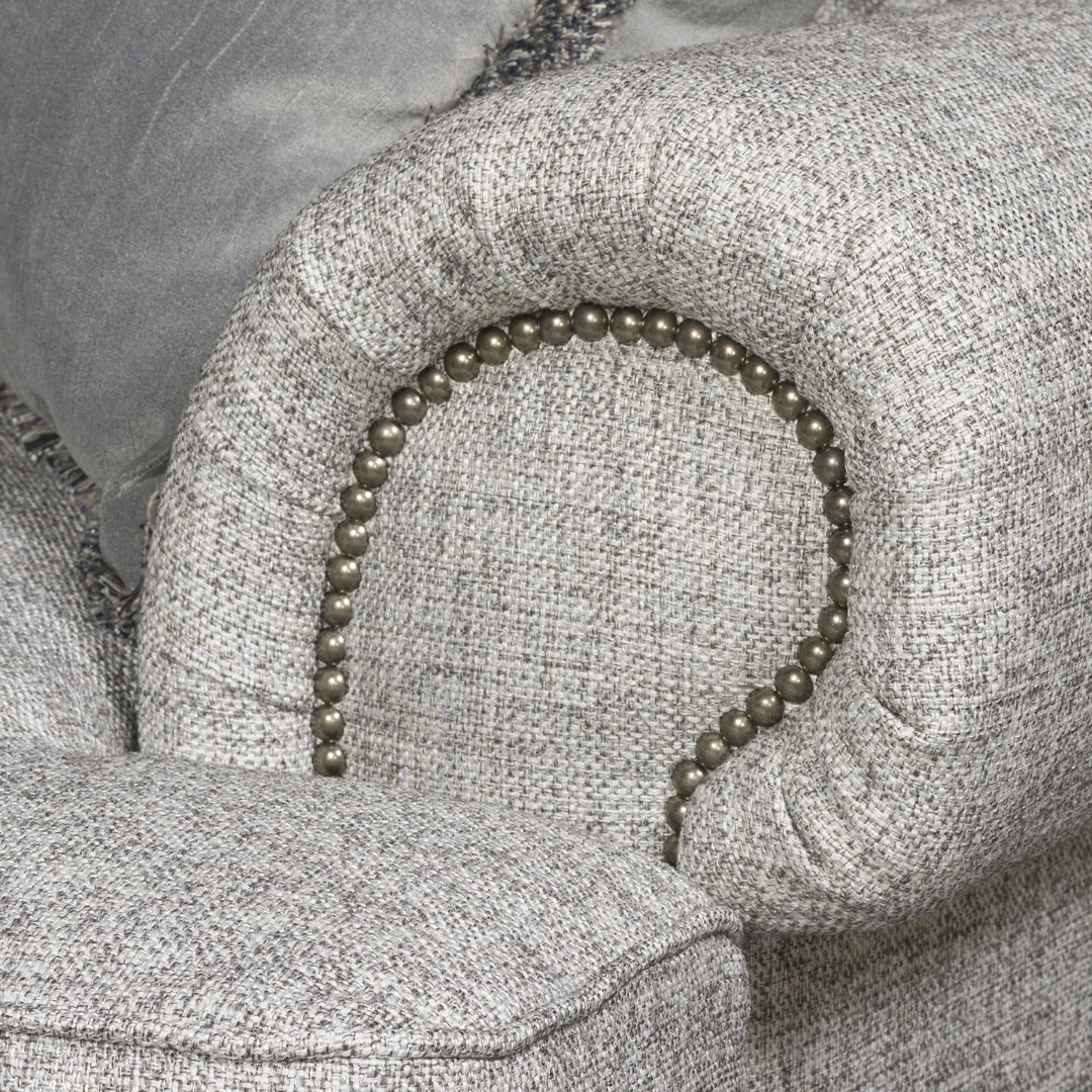 Bernhardt 3 Seater Foster Sofa With Rolled Arms