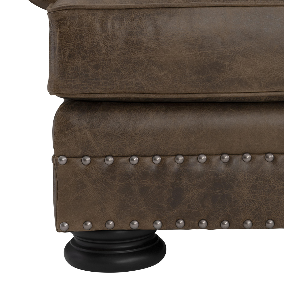 Bernhardt 3 Seater Foster Sofa With Rolled Arms