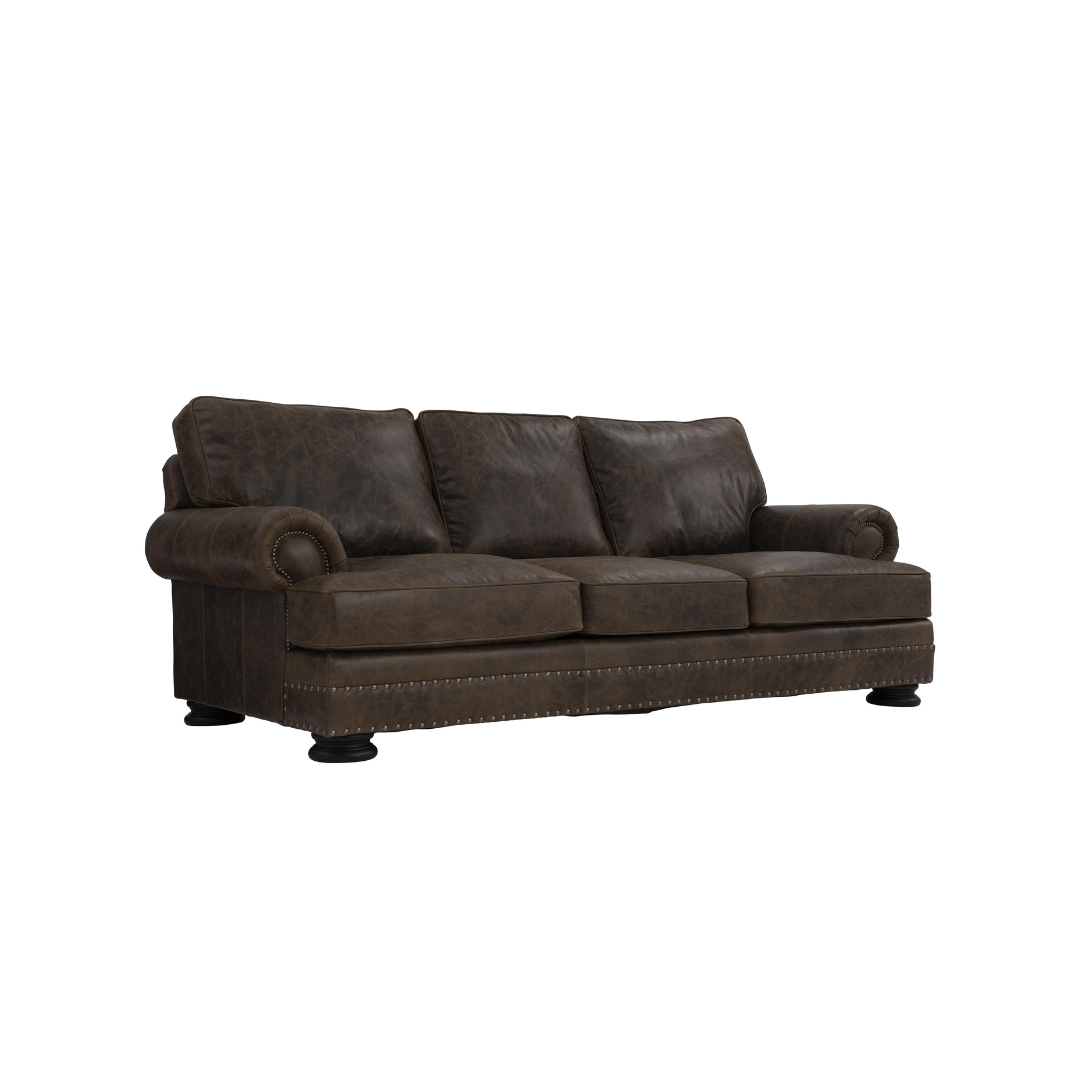 Bernhardt 3 Seater Foster Sofa With Rolled Arms