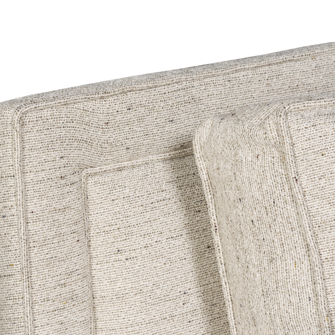 Bernhardt Addison Cream Fabric 3-Seater Sofa
