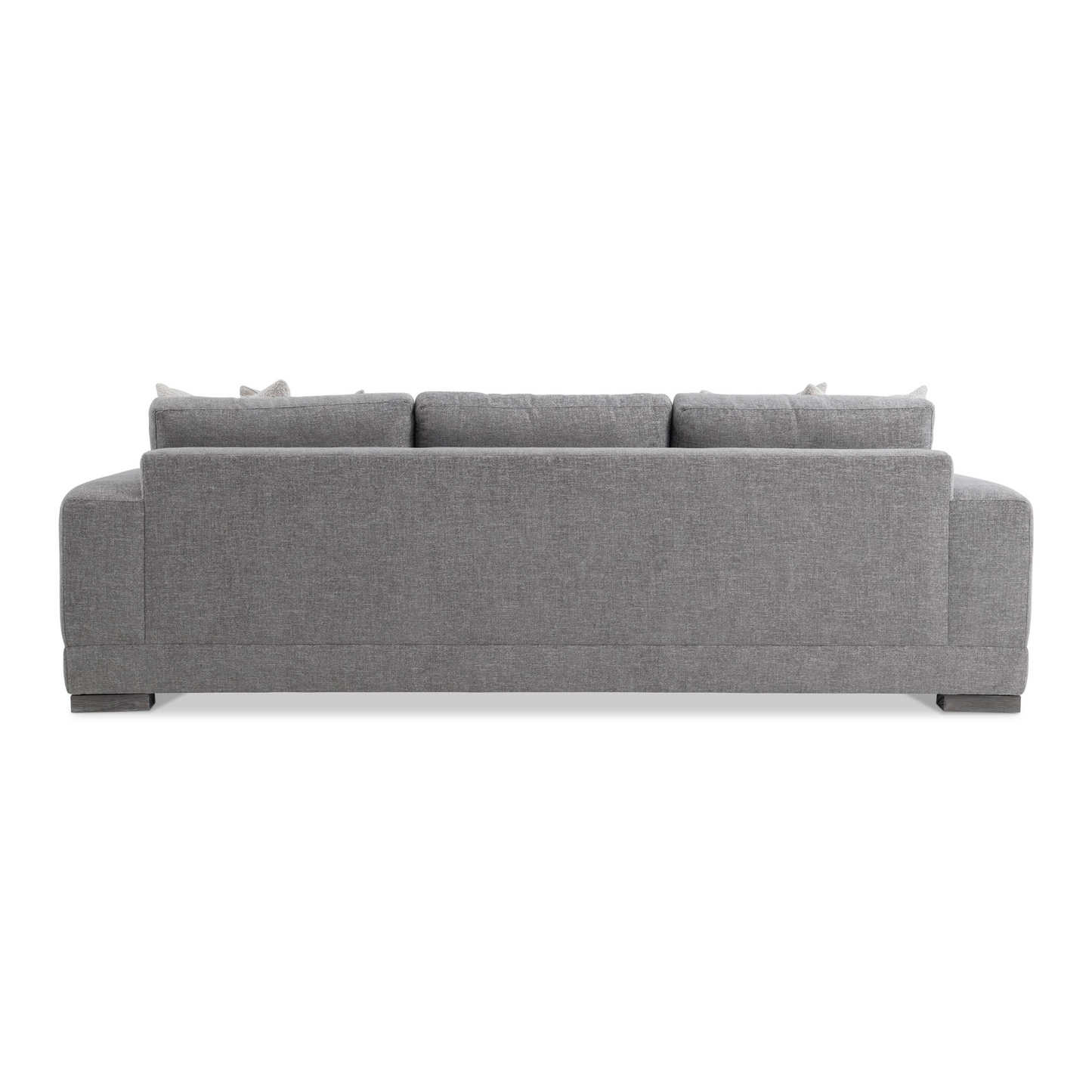 Bernhardt Living Lars Fabric Gray 3-Seater Sofa-ComfortDesign