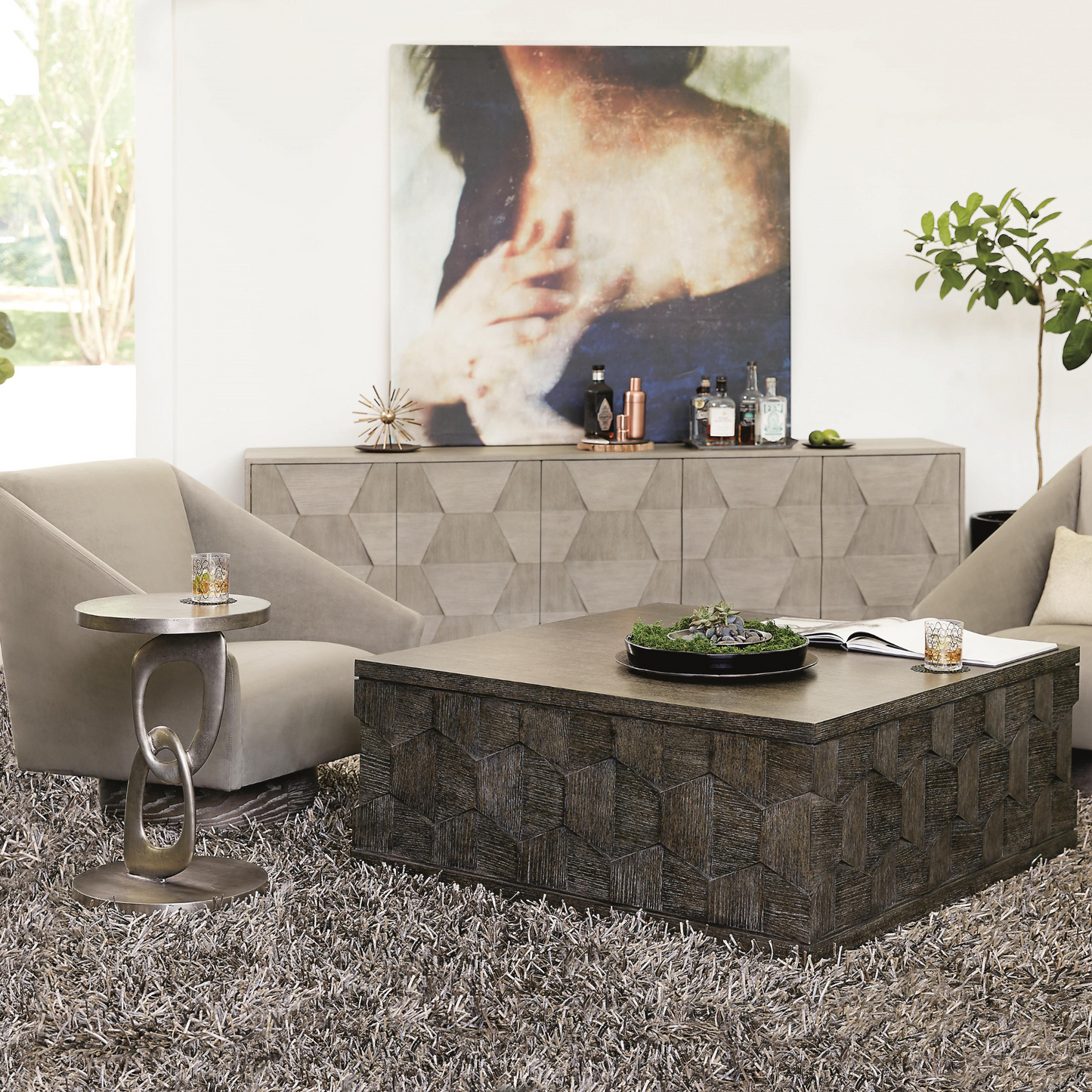 Bernhardt Linea Cocktail Table