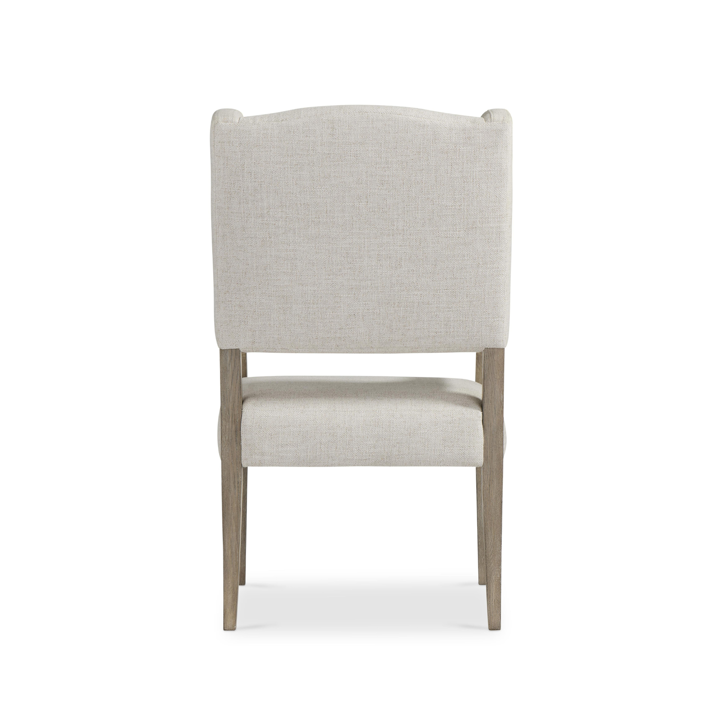 Bernhardt Santa Barbara Fabric Arm Chair with Wooden Saber Legs