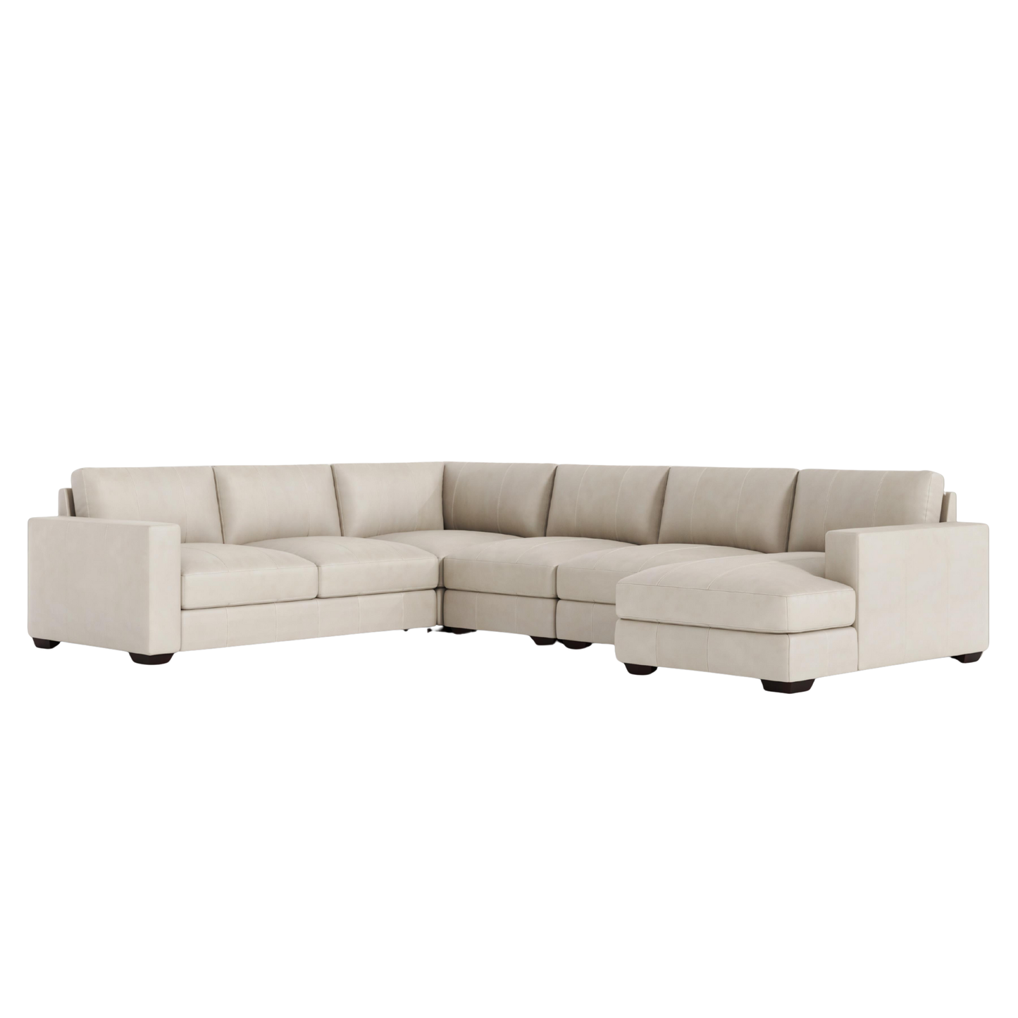 Bernhardt Dawkins 5 Pieces Sectional Sofa with Chaise