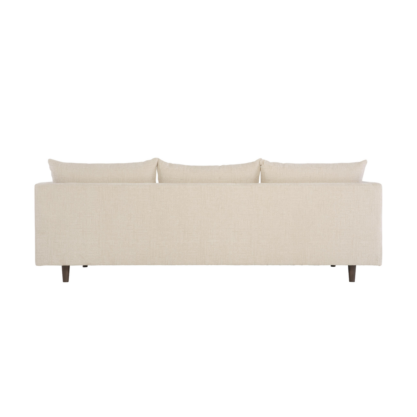 Bernhardt Living Colette White Cream Fabric Sofa-ComfortDesign