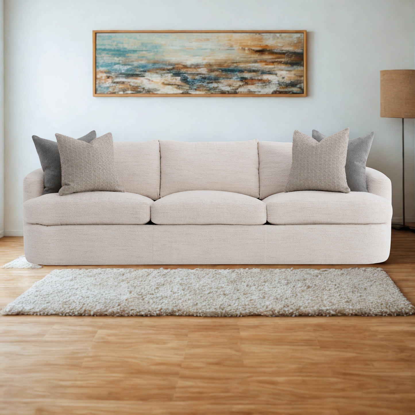 Bernhardt Living Jules Fabric 3 Seater Sofa-ComfortDesign