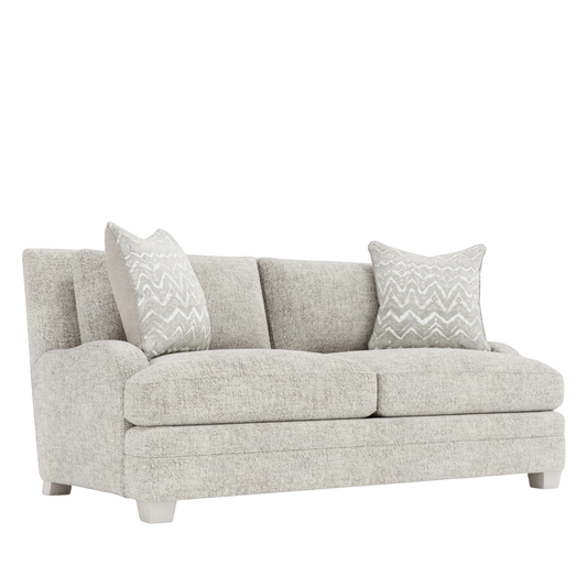 Bernhardt Rollins Gray Fabric Loveseat