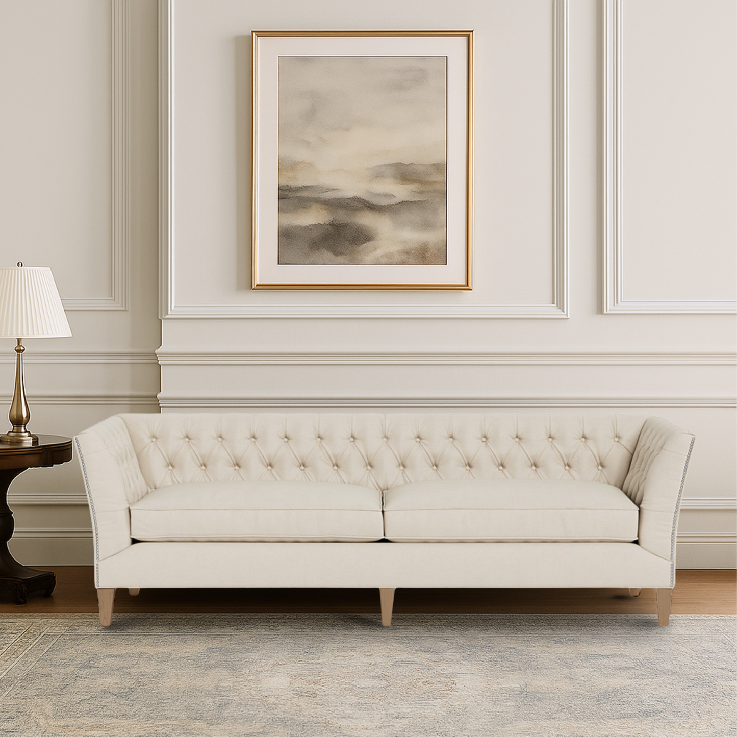 Duncan Tufted Fabric Sofa