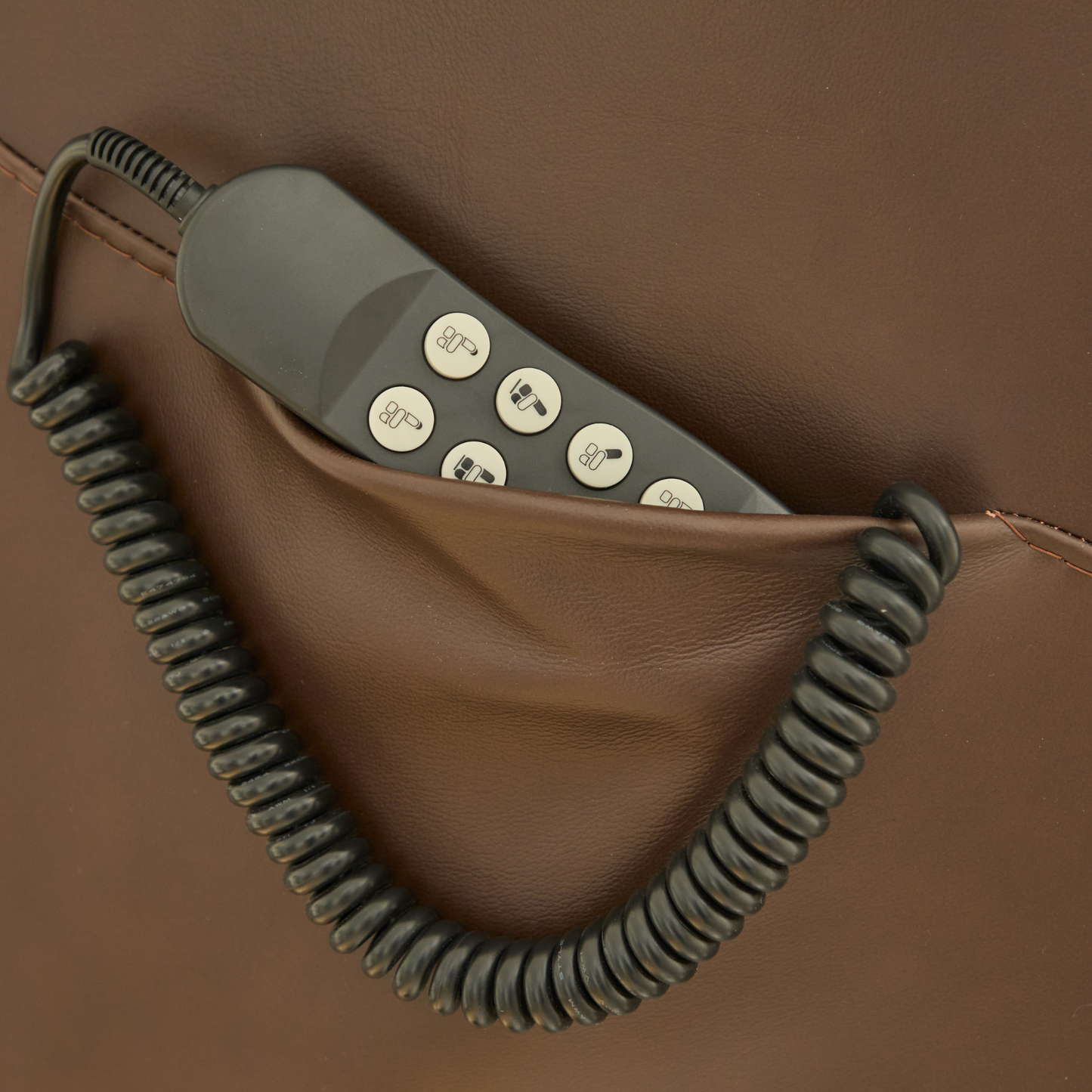 Fjords Memphis Leather Lift Recliner Chair with Motorized Headrest