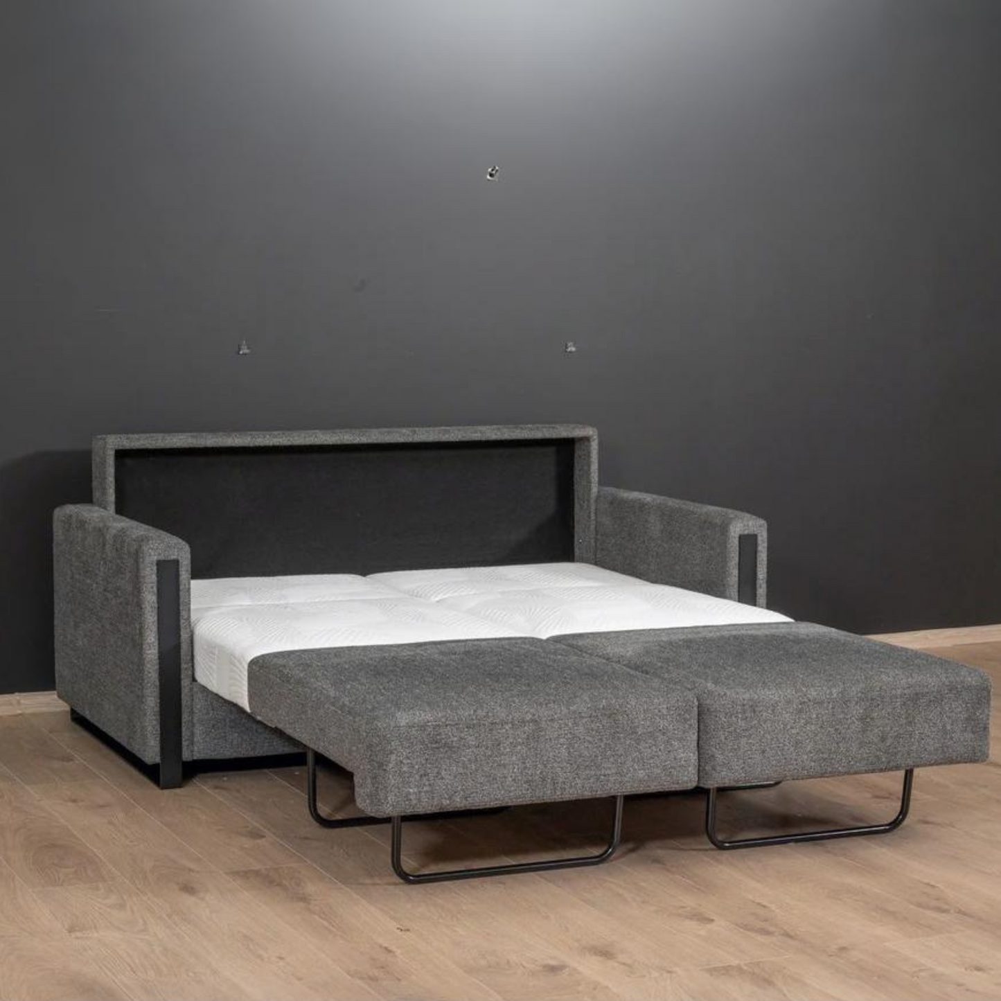 Fjords Mia Nordic Rest Fabric Gray Sleeper Sofa