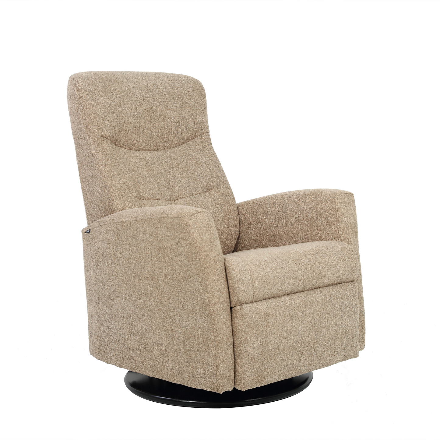 Fjords Oslo Leather Power Recliner Chair With Swivel Base