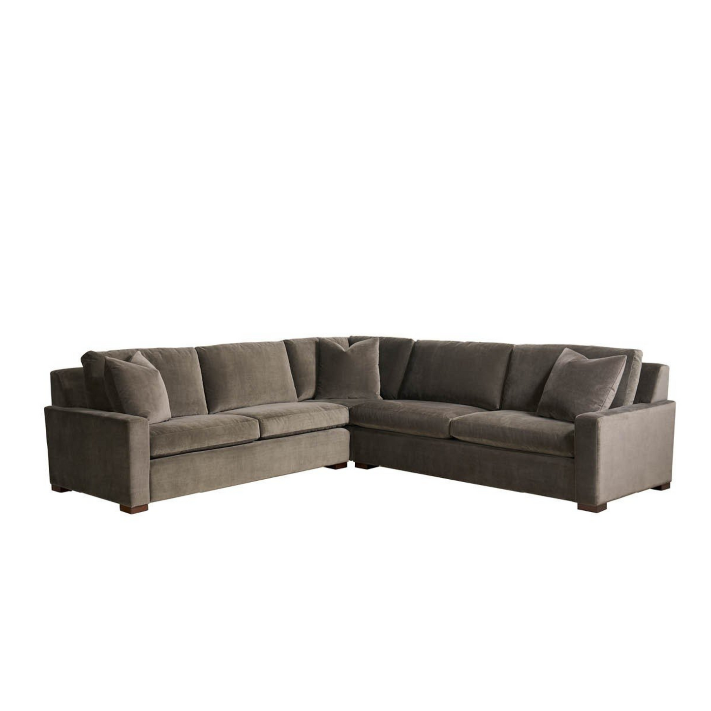 Universal Fletcher 4 Piece Sectional Sofa Modern Comfortable Spacious