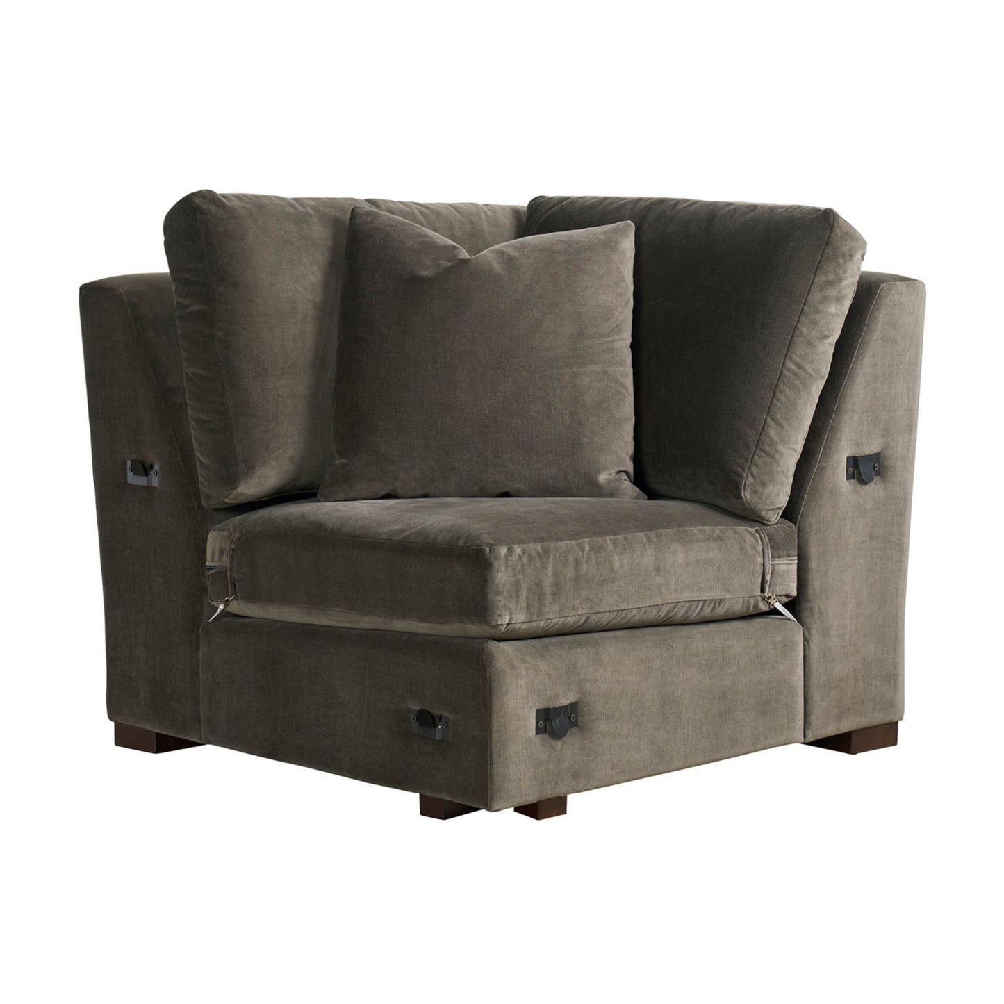 Universal Fletcher 4 Piece Sectional Sofa Modern Comfortable Spacious