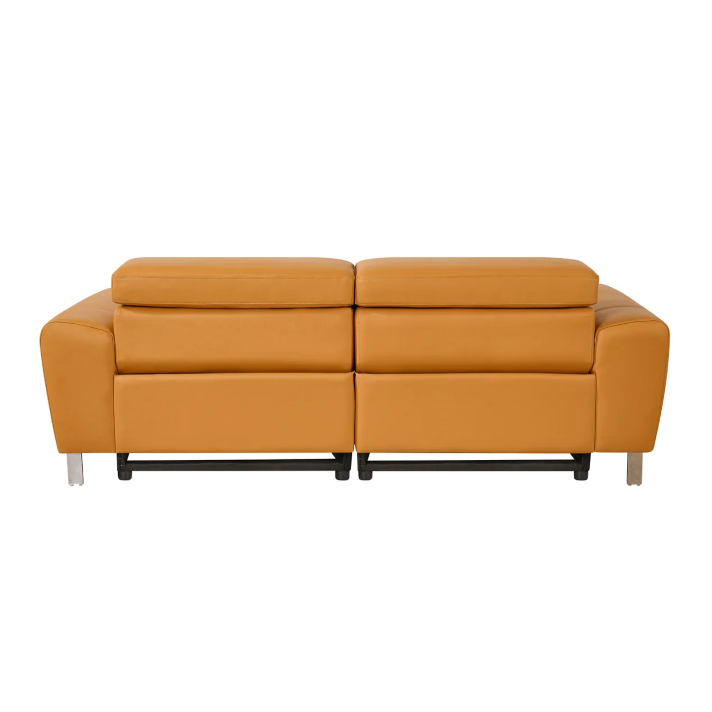 Klaussner Aura Leather Power Recliner Sofa and Loveseat