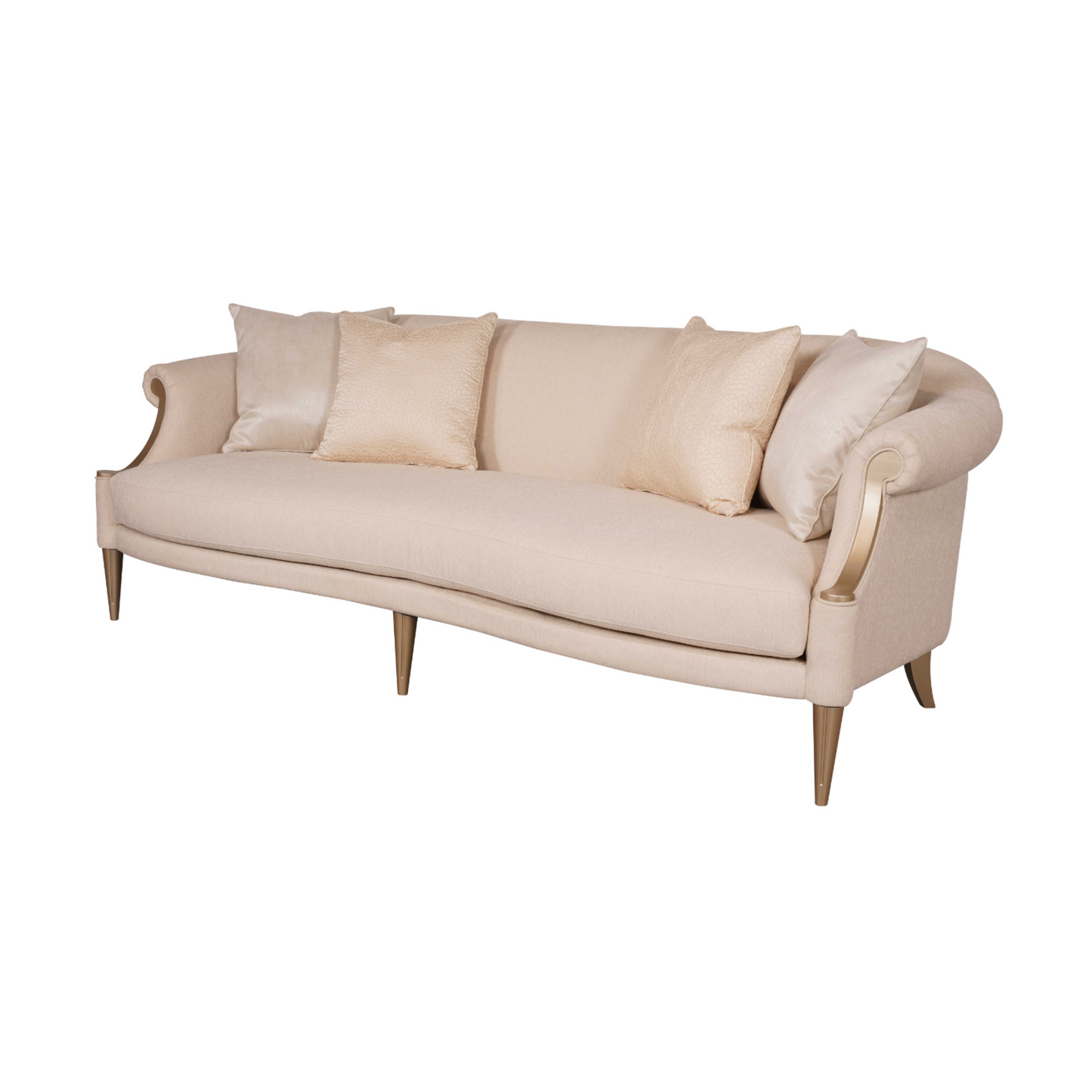 Klaussner Clarkson 3-Seater Beige Fabric Sofa-Jennifer Furniture