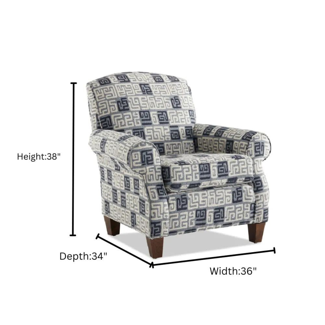 Klaussner Marie Fabric Accent Chair-Comfort Furniture