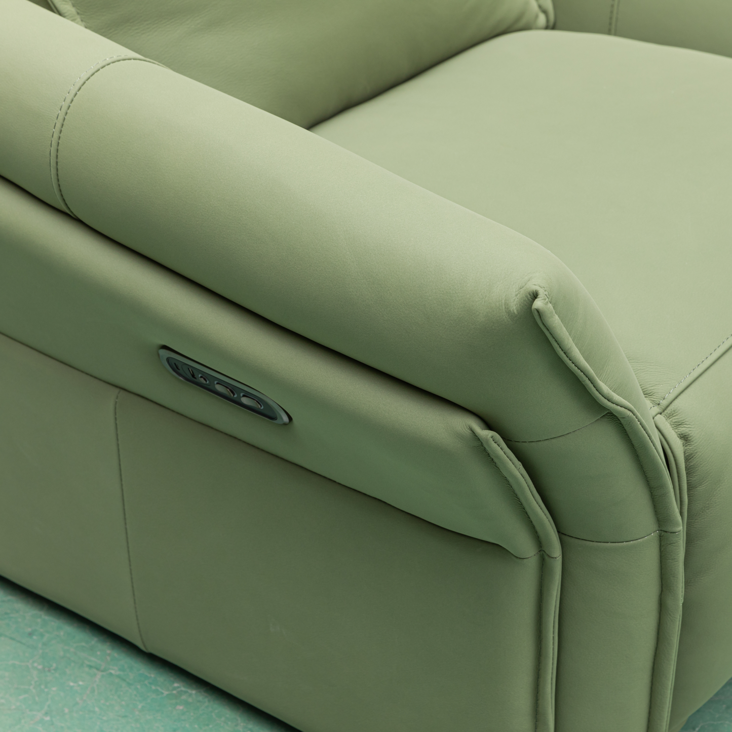 Klaussner Vittoria 3-Seater Leather Power Reclining Sofa-Comfort Furniture