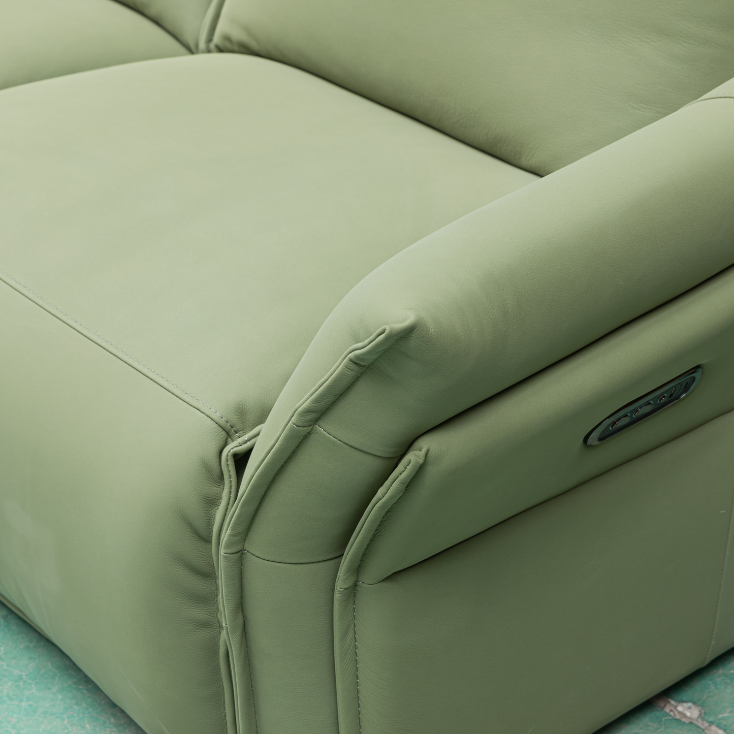 Klaussner Vittoria 3-Seater Leather Power Reclining Sofa-Comfort Furniture