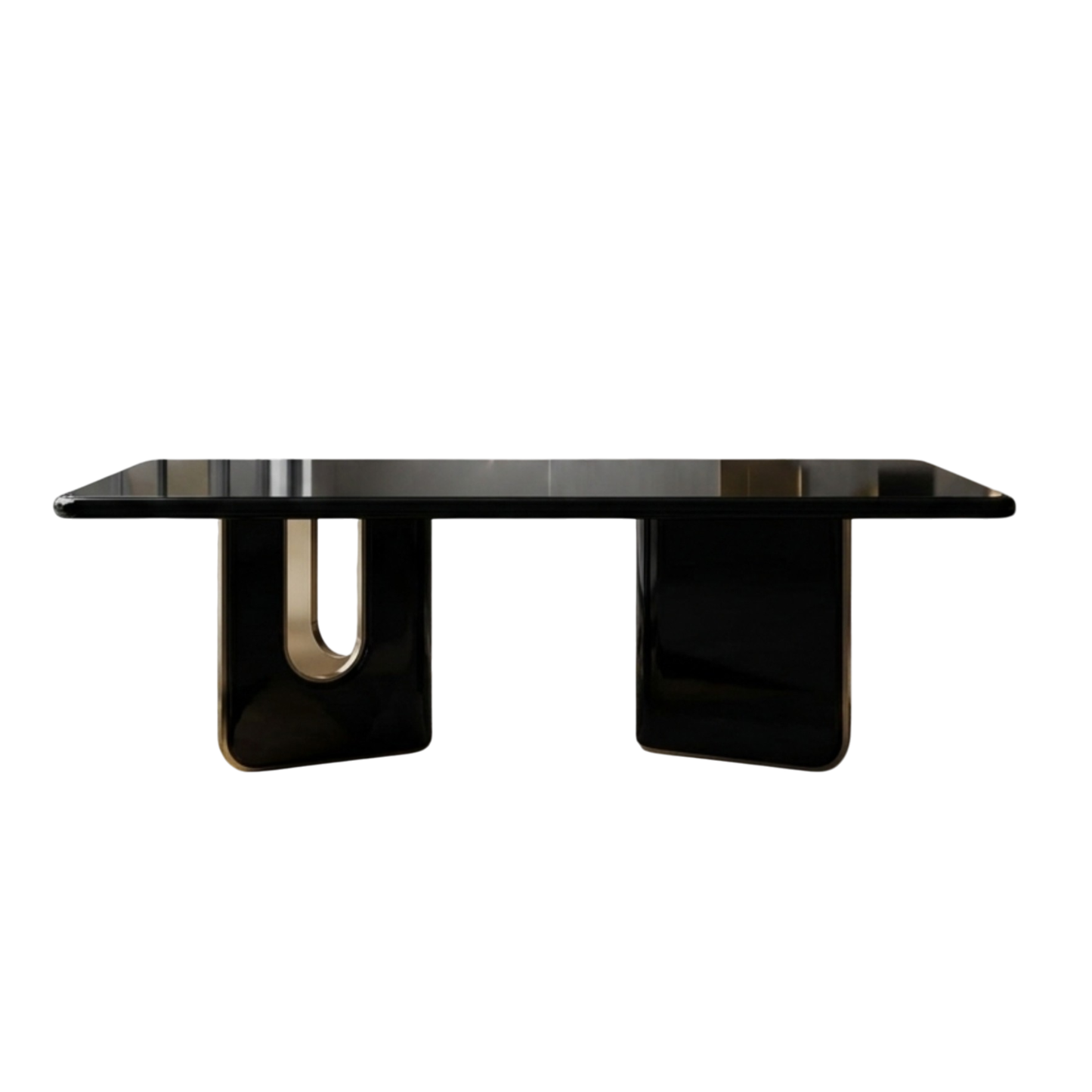 Klaussner Alessio Wooden Dining Table in Black