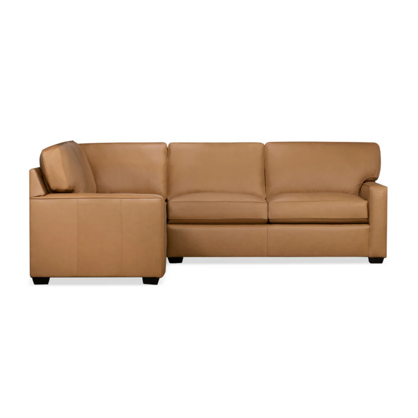 Klaussner Kenton L- Shaped Leather Sectional Sofa-ComfortDesign