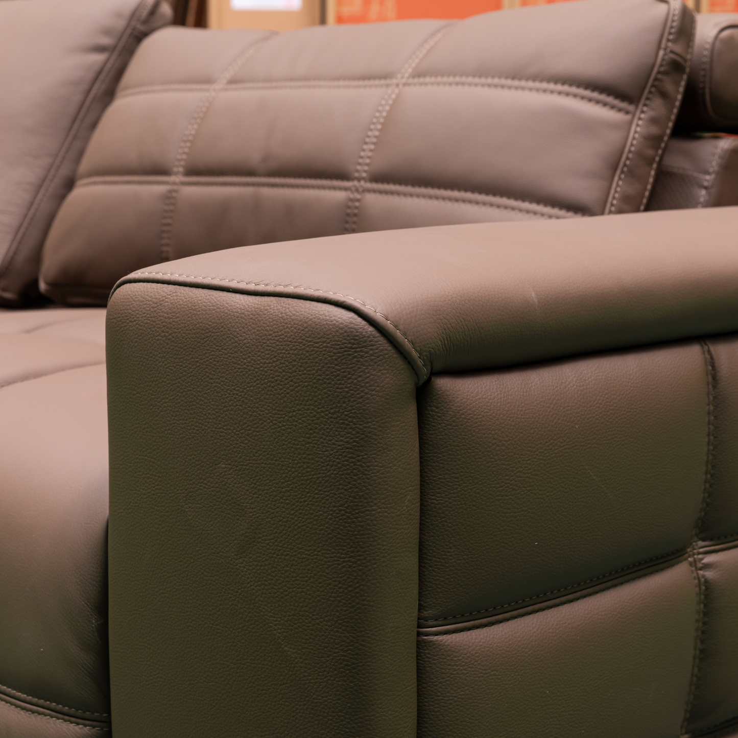 Klaussner Orlano 3-Seater Leather Power Reclining Sofa-ComfortDesign