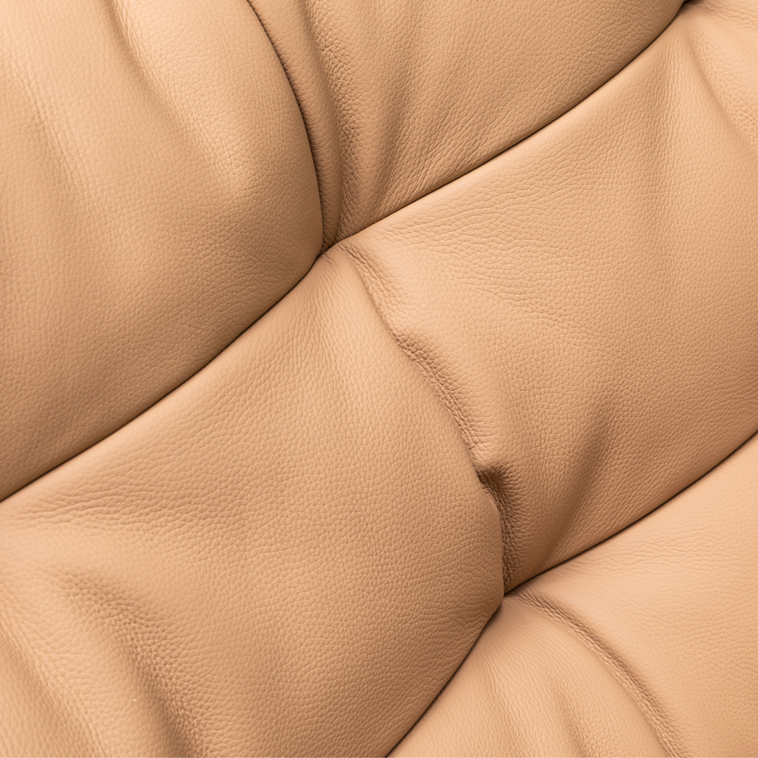 Klaussner Stella leather recliner seat cushion and comfort features for comfort design furniture