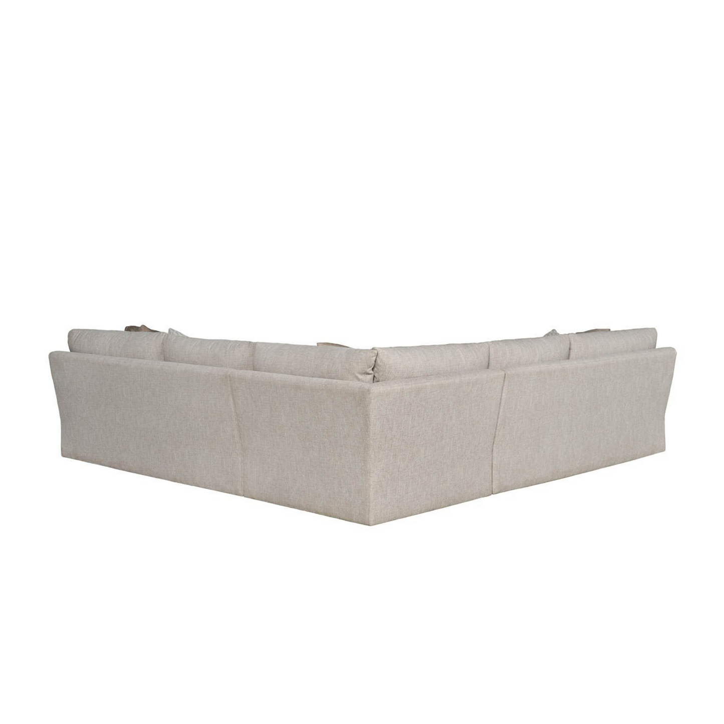 Universal Modular Hadlee Loveseat Sectional Sofa in Beige
