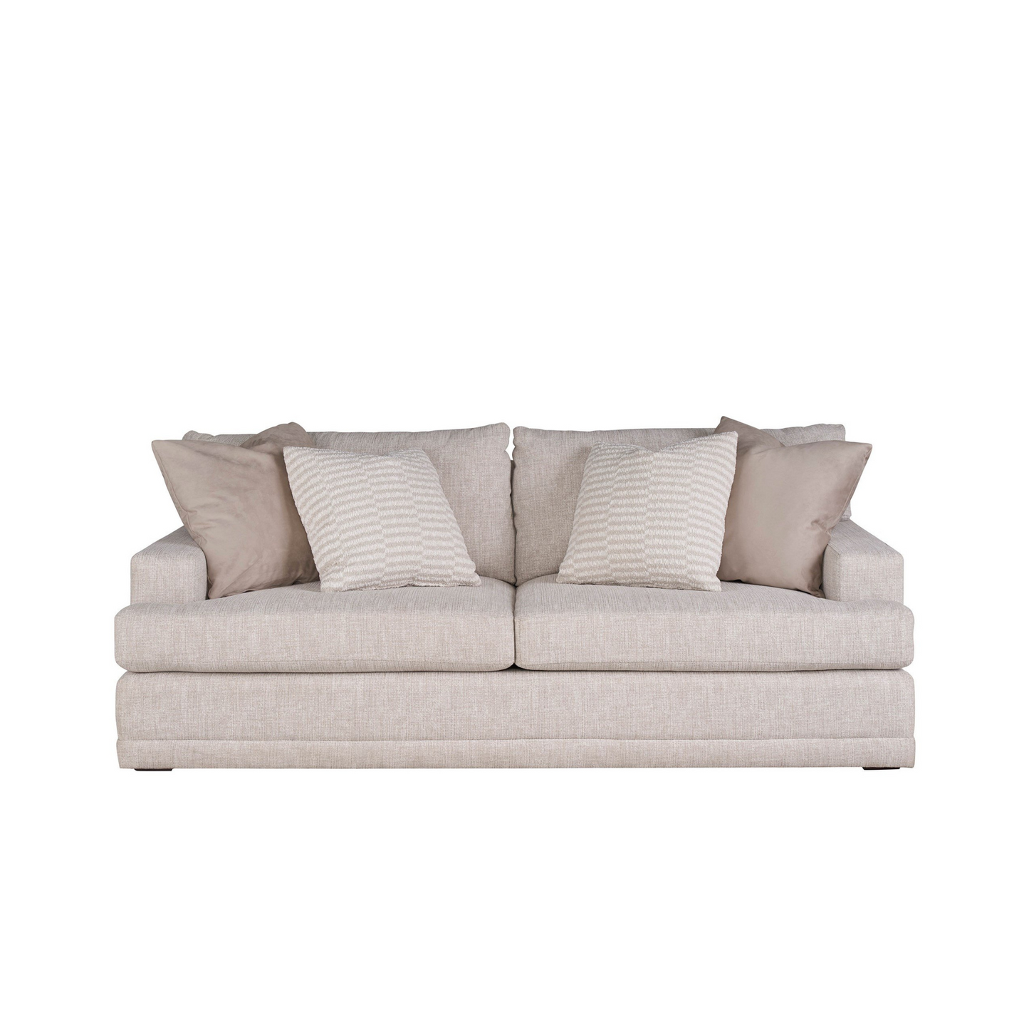 Universal Furniture Hadlee Sofa Tweed Sisal Fabric Modern Comfort