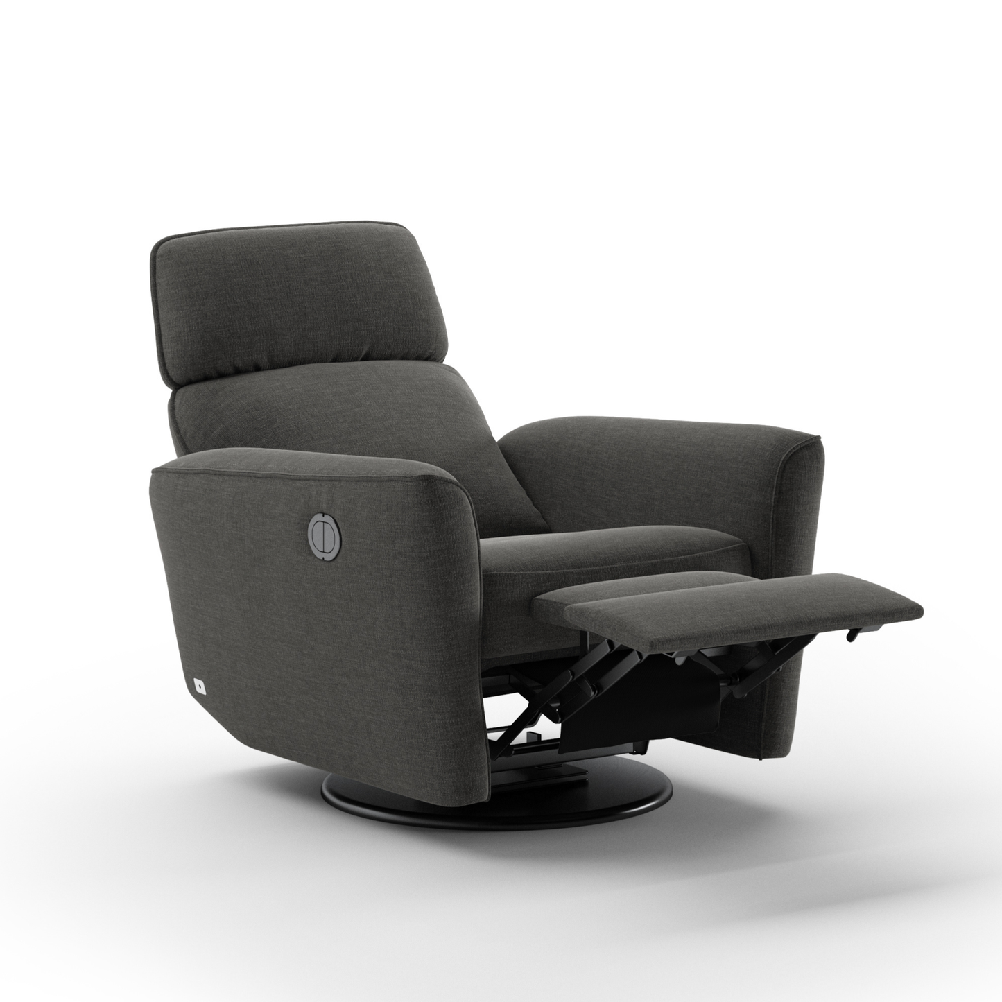 Luonto Welted Fabric Power and Manual Recliner Chair