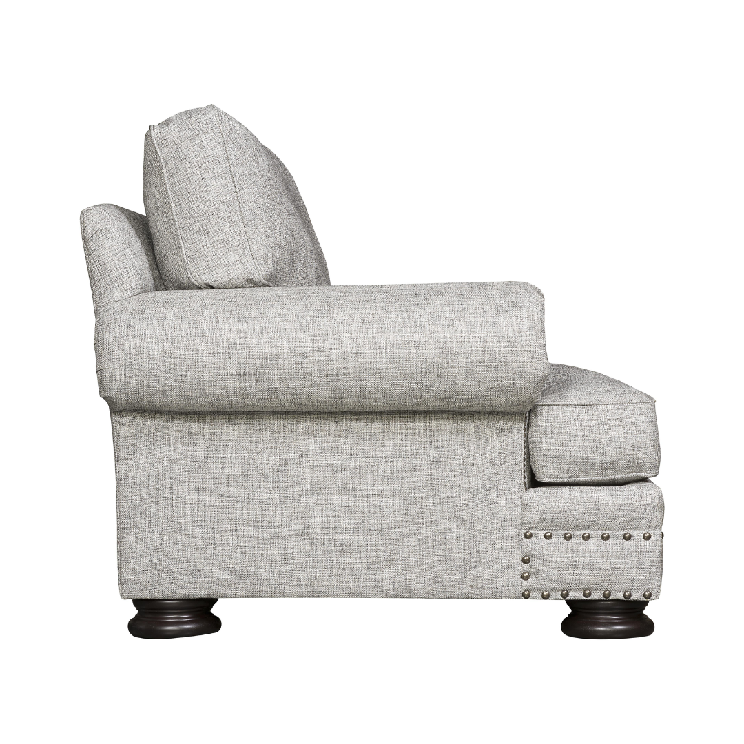 Bernhardt Foster Fabric Chair with Spring Down Cushion-Comfort Furniture