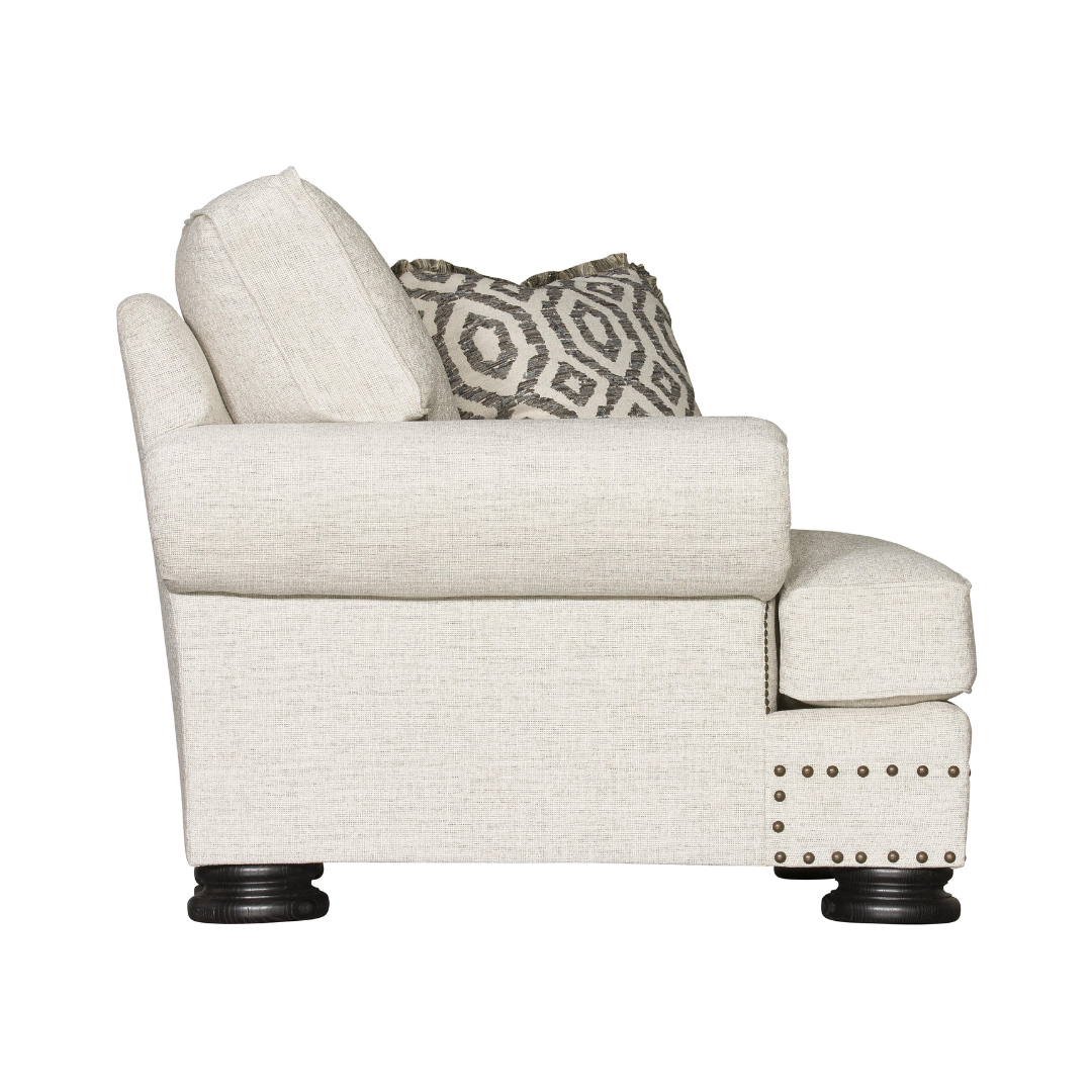 Bernhardt Foster Fabric Chair with Spring Down Cushion-Comfort Furniture