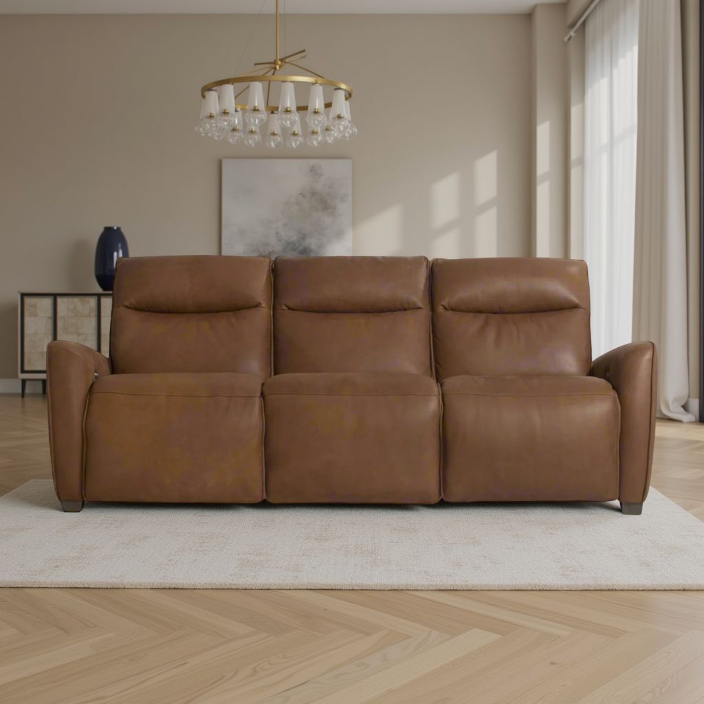 Bernhardt Sorrento 3-Seater Leather Power Motion Sofa-ComfortDesign