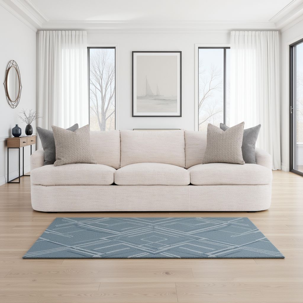 Bernhardt Living Jules Fabric 3 Seater Sofa-ComfortDesign