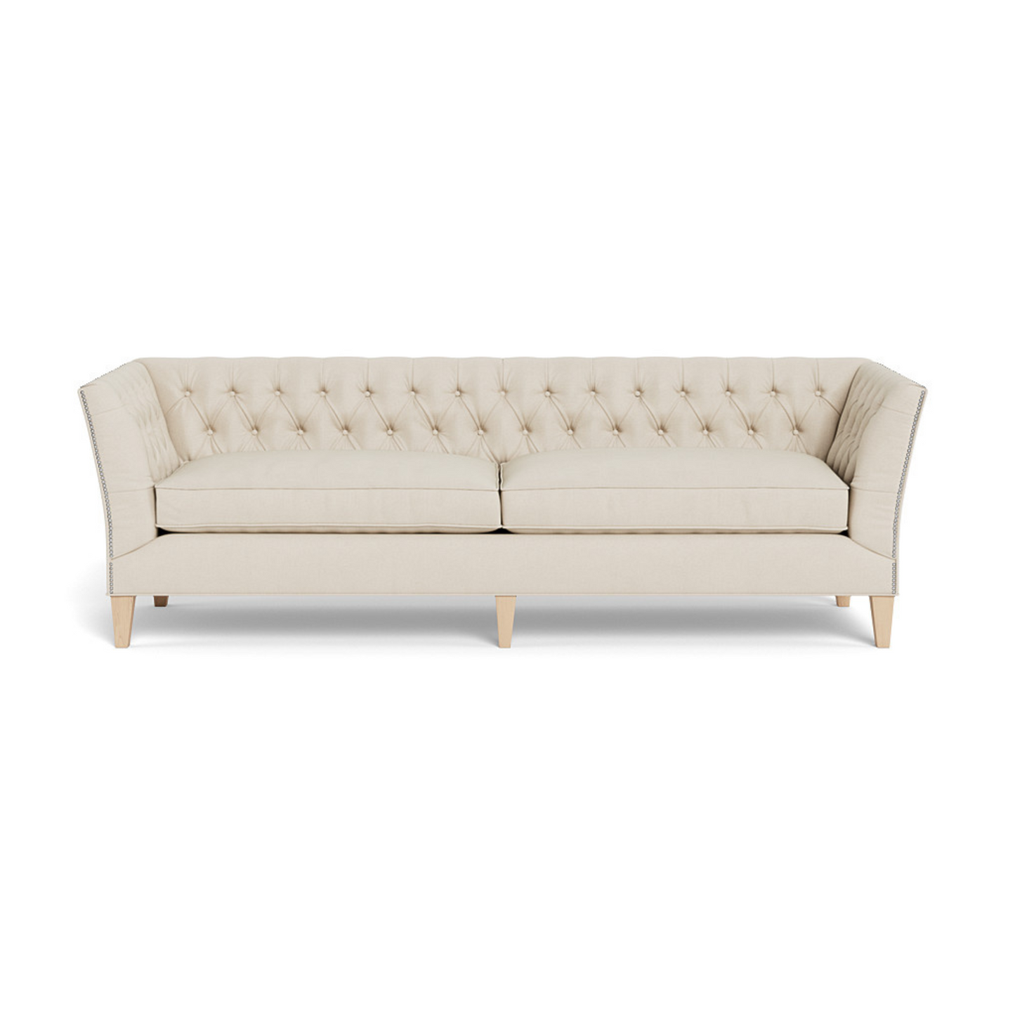 Beige color Ducan Tufted Sofa