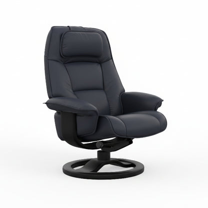 Fjords Admiral R Swivel Recliner Chair with Foot Stool