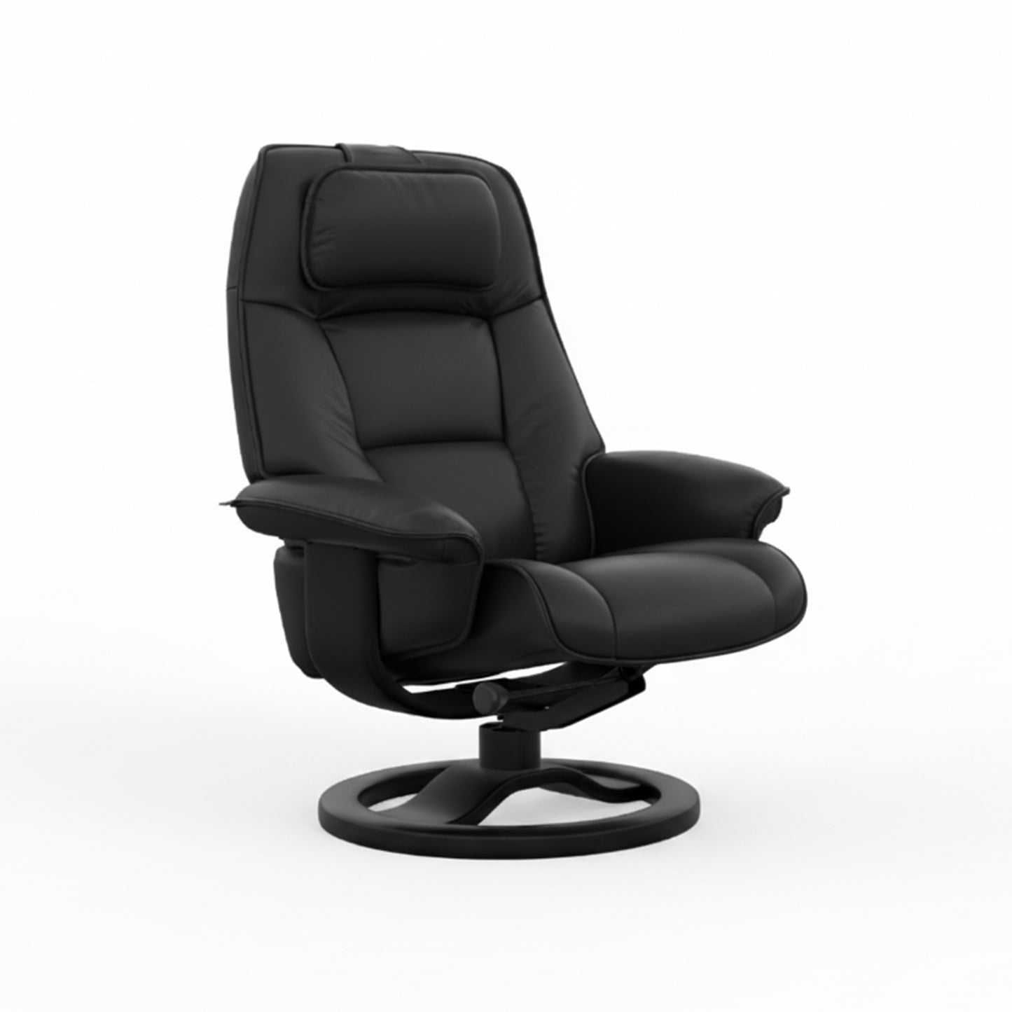 Fjords Admiral R Swivel Recliner Chair with Foot Stool