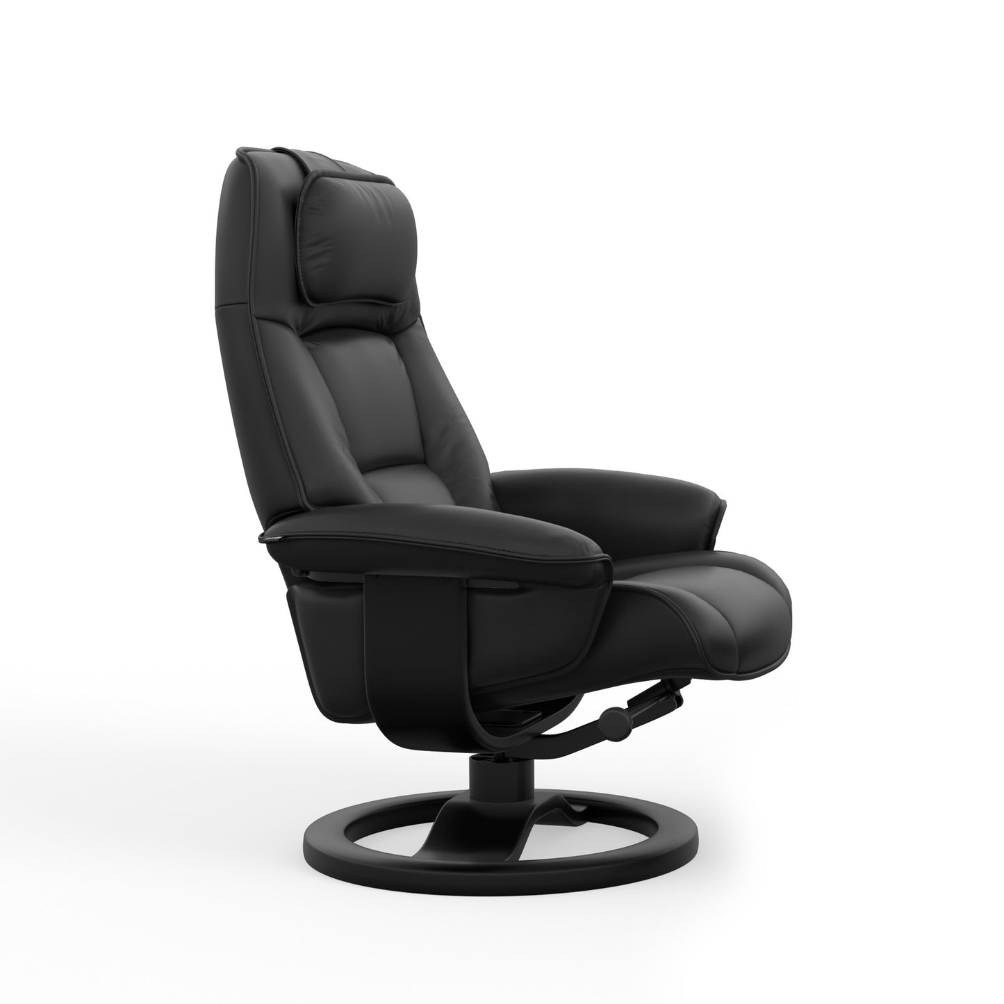 Fjords Admiral R Swivel Recliner Chair with Foot Stool