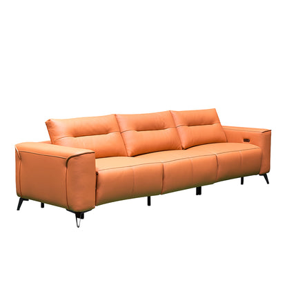 Klaussner Alessandro 3-Seater Leather Power Recliner Sofa With Chair