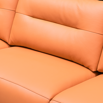 Klaussner Alessandro 3 Seater Leather Power Recliner Sofa-Comfortfurniture