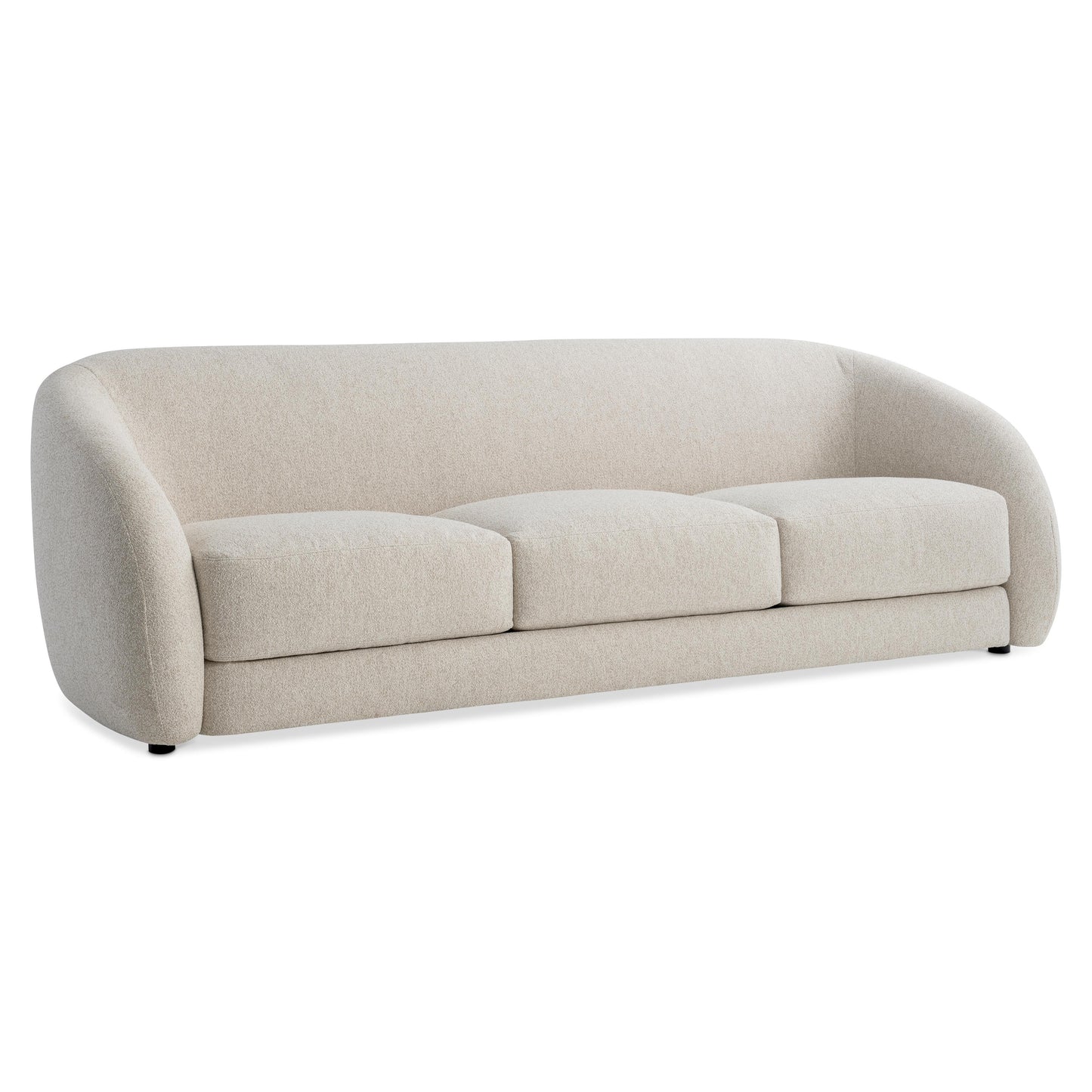 Bernhardt Living Austen Beige Tan Fabric 3-Seater Sofa