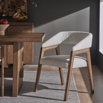 Universal Furniture Barrel Back Upholstered Dining Chair-Comfort Design Furniture