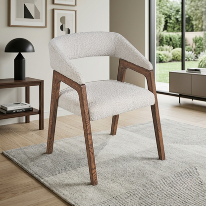Universal Furniture Barrel Back Upholstered Dining Chair-Comfort Design Furniture
