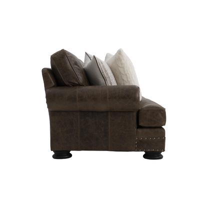 Bernhardt 3 Seater Foster Sofa With Rolled Arms