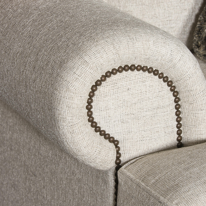 Bernhardt 3 Seater Foster Sofa With Rolled Arms