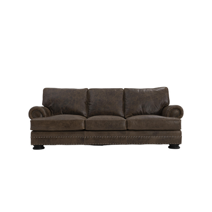 Bernhardt 3 Seater Foster Sofa With Rolled Arms