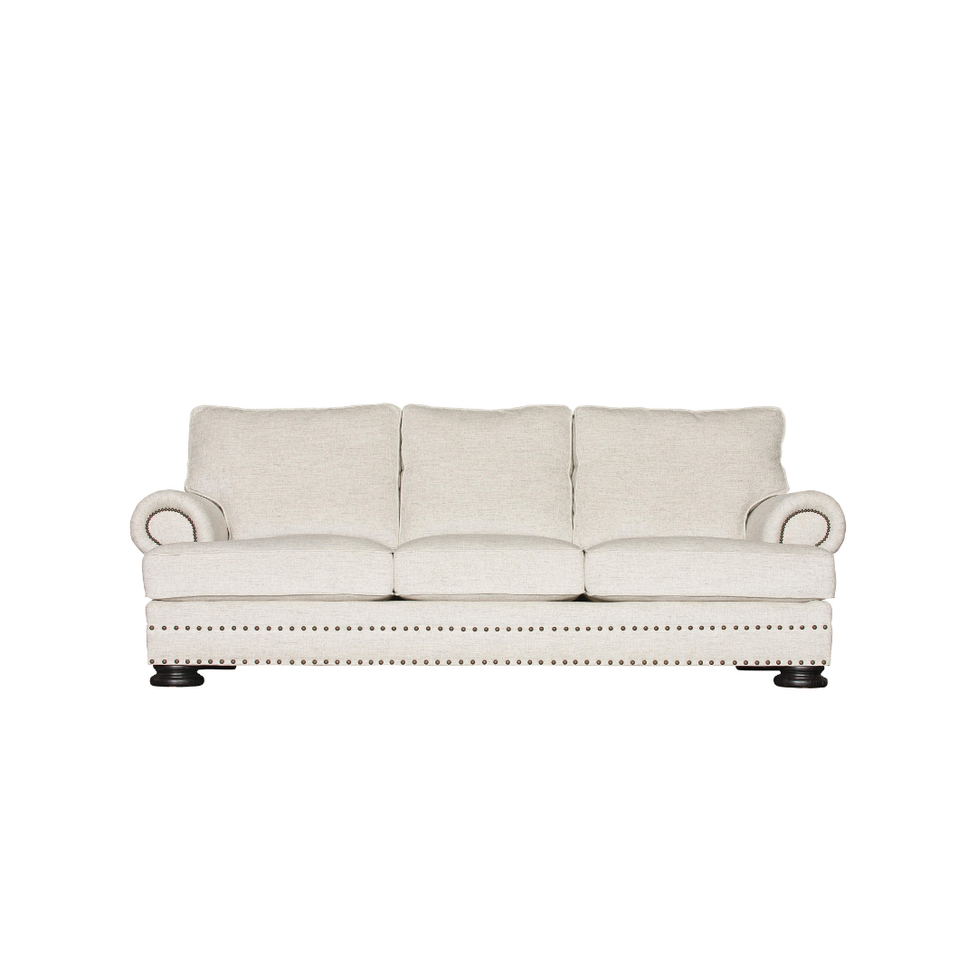 Bernhardt 3 Seater Foster Sofa With Rolled Arms