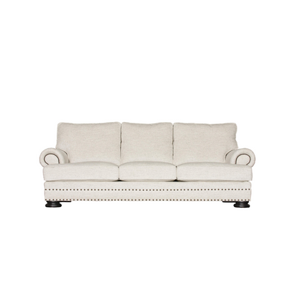 Bernhardt 3 Seater Foster Sofa With Rolled Arms