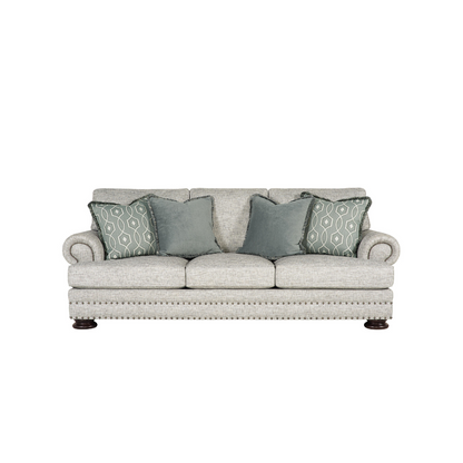 Bernhardt 3 Seater Foster Sofa With Rolled Arms